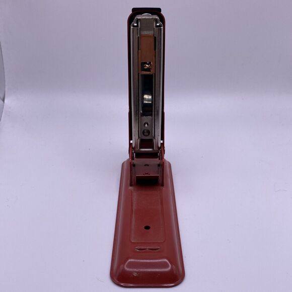 Vintage Swingline Red Cub Stapler Made In Long Island, NY Works-2915753 - Picture 9 of 9